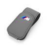 KSMH6 Car Sun Visor Magnetic Leather Sunglasses Clip For BMW M Performance E46 E90 E60 F20 X1 F10 F30 X3 E70 E87 E36 G11 X