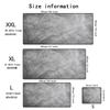 Dark Gray Distressed Texture Large Gaming Mouse Pad Waterproof Nonslip Desk Mat