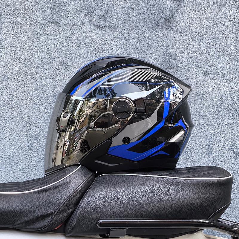 ORZ Half Helmet Men and Women Motorcycle Off-Road Summer Helmet Downhill Racing Mountain Cross Casco Capacete