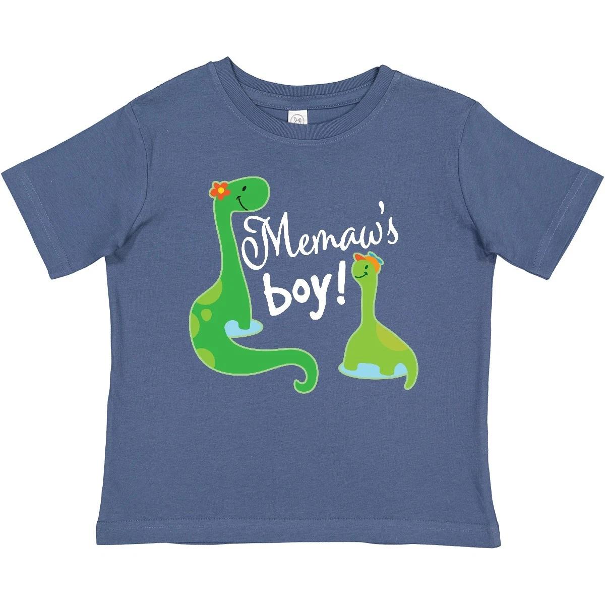 Inktastic Memaw Boy Grandson Dinosaur Baby T-Shirt Memaws Boys Dino Cute Idea 160