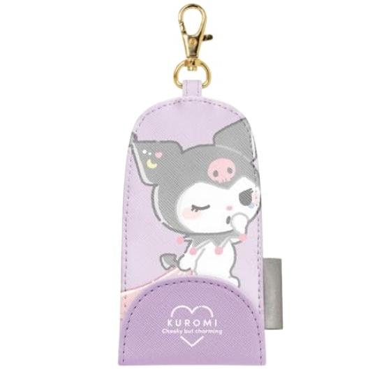 Kuromi Munyatto School Backpack Key Case