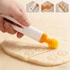 Multifunctional Dough Cutter 4-in-1 Pattern Roller Knife Baking Kitchen Modeling Knife Pizza Knife Cake Leather Knife