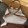 This Year, Popular Canvas Bags, Women's New Trendy Summer Shoulder Bags, Large-capacity Commuter Underarm Tote Bags.