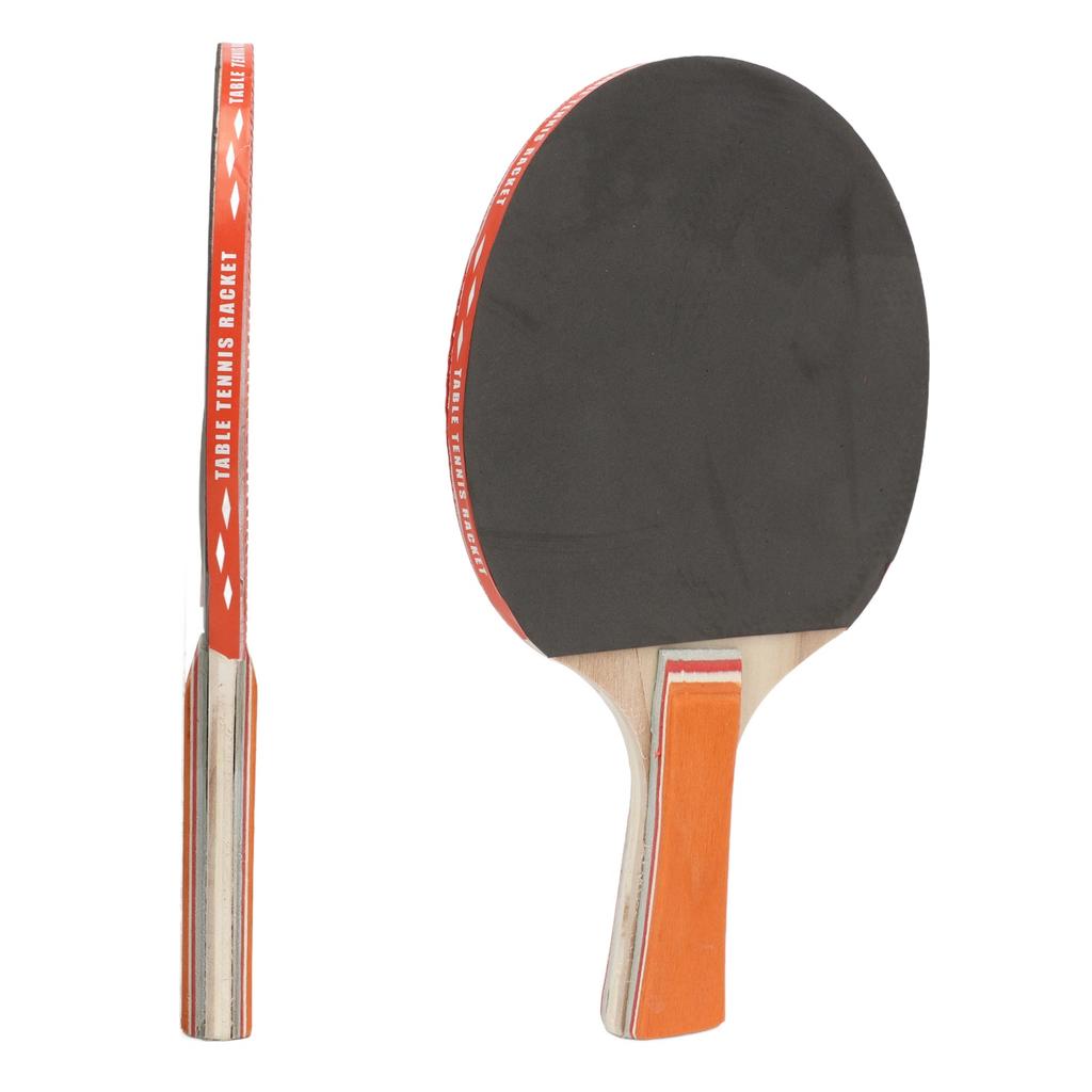 Set de Palas y Pelotas de Tenis de Mesa Absorción de Sudor Tacto Cómodo Velocidad Rápida Elasticidad Uniforme para Principiantes Amateurs