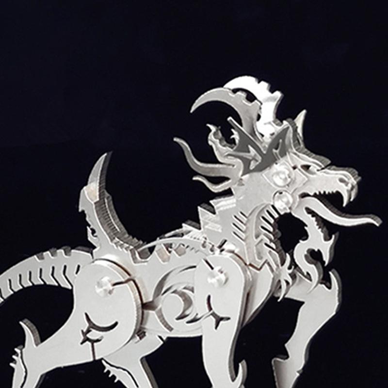 

Сталь Warcraft Shirasawa 3D диорама механическая сборка ручной работы из нержавеющей стали сборка сложная игрушка