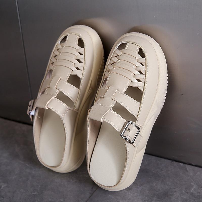 Versatile New Shoes Casual and Breathable Thick-soled Sandals