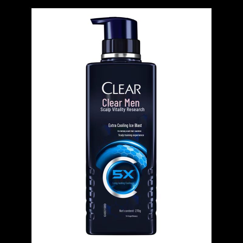 

Clear Men Scalp Revitalizing Anti-Dandruff Icy Cool Oil Control Shampoo