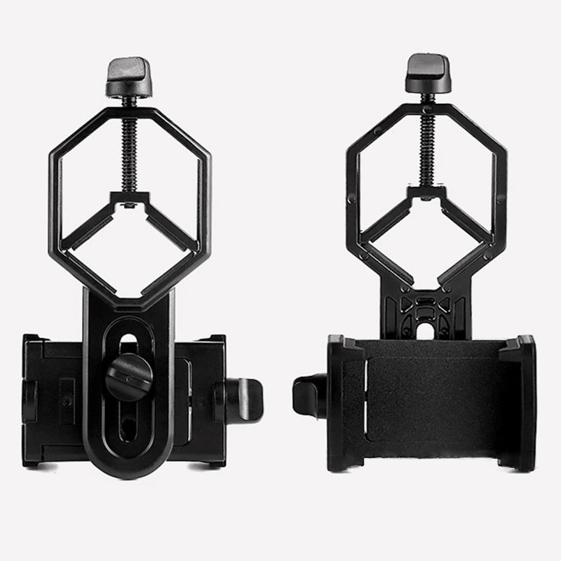 Monocular Spotting Scope Telescope Universal Mobile Phone Mount Clip Adapter
