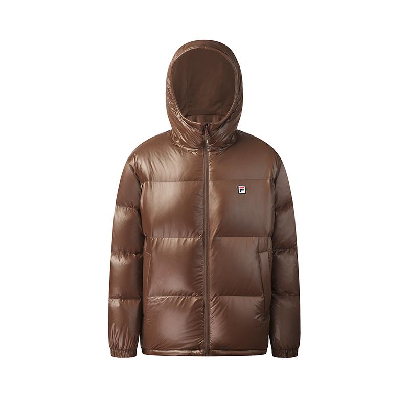 Fila Tennis Reversible Fashionable Classic Retro Versatile Casual Sports Comfortable Warm Hooded Down Jacket Men Outerwear A11M543906FBN