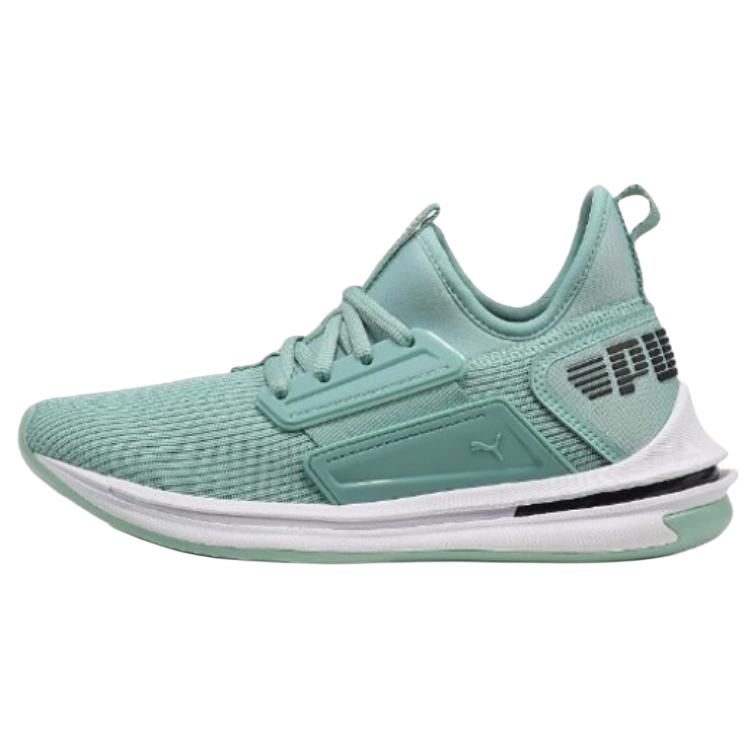 Puma Ignite Bequeme Vielseitige Low-Top Lifestyle Freizeitschuhe Damen Sneaker Hellgrün 190487-02