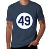 Brendan Mckay 49 Jersey Number Tshirt Plus Size Workout Short Sleeve Top