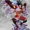 Anime One Piece Figure Model Fourth Gear Luffy Ape King Action Figure Battle Scene Model Pvc Statue Collection Toys Gifts