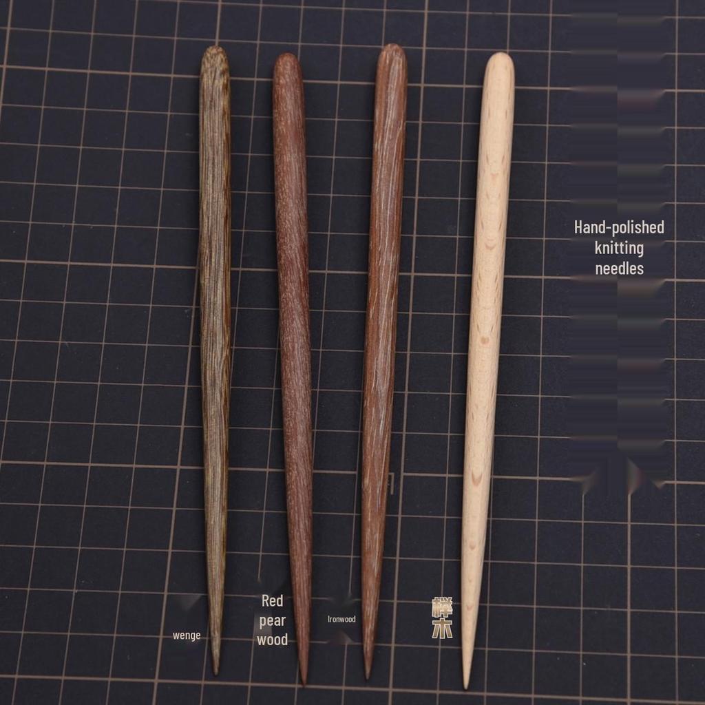 Super Light Clay Sculpting Tools: Handmade Wooden Shaping, Pointed & Round Heads, DIY Sculpture Knives, Eye Socket Press, and Knitting Needles.