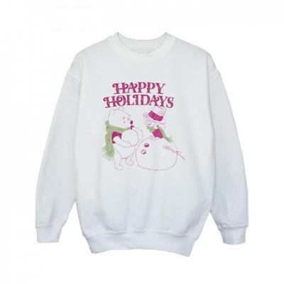 Girls Happy Holidays Sweatshirt