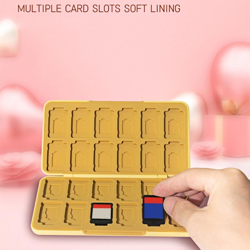 Good-Looking Game Card Box SD Cards Cartridge Storage Box for Switch/lite