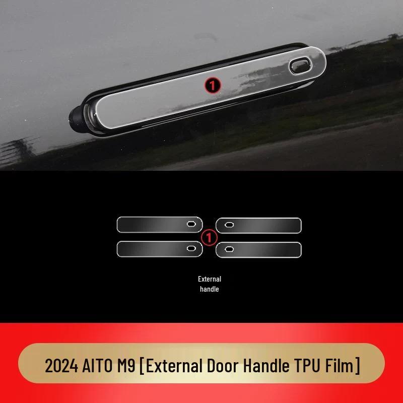 Huawei AITO M9 Interior Film TPU High - Center Console & Gear Shift Screen Protectors