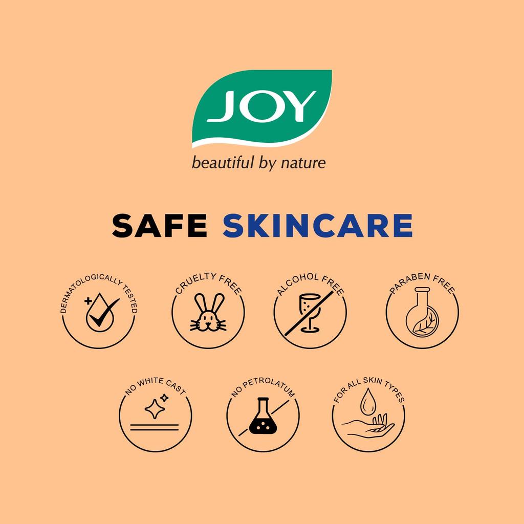 Joy SPF 50 PA++++ Mineral Sunscreen for Oily Skin 50ml | Oil-Free, Lightweight, Zero White Cast, Chemical-Free Protection