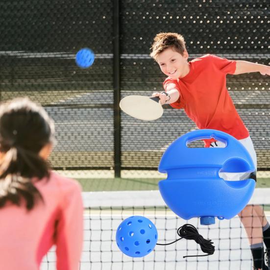 Pickleball Trainer with Rebound Pickleball Ball Compact Size Portable Pickleball Solo Equipment Training Tool Sports Accessories