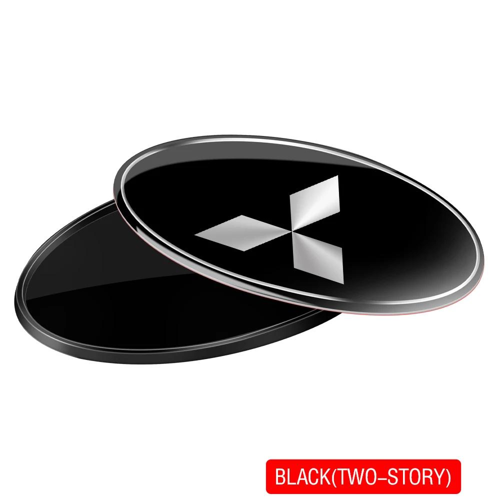 

Sport Metal Aluminum Car Fuel Tank Cover & Trunk Badge for Mitsubishi ASX Lancer Outlander Pajero Styling Decal чорний