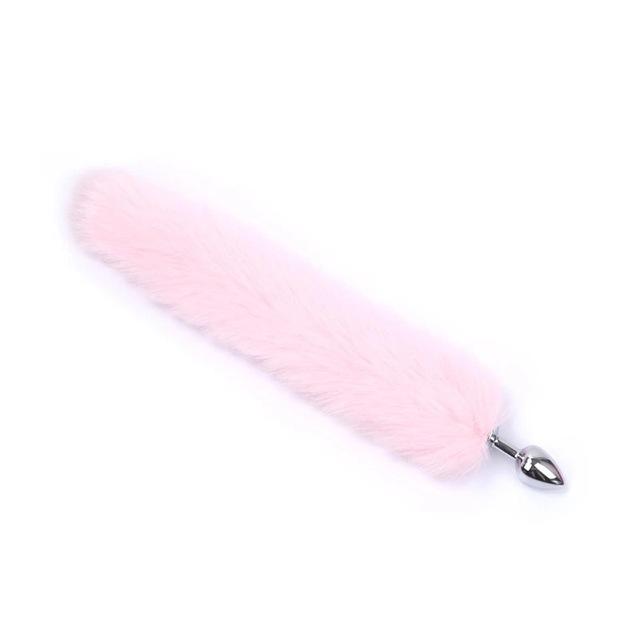 S M L Szie Metal Anal Plug Simulation Fox Tail Erotic Anus Sex Toys For Woman Men Dildo for Anal Butt Plug Adult Accessories