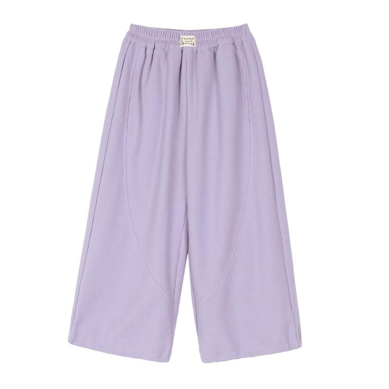 LUSON Girls  Stylish Wide-Leg Straight Pants 100 фиолетовый