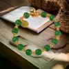 New Chinese Style Bracelet Horse Year Lucky Charm Bracelet Temperament Glass Hand Bracelet Jewelry Accessories