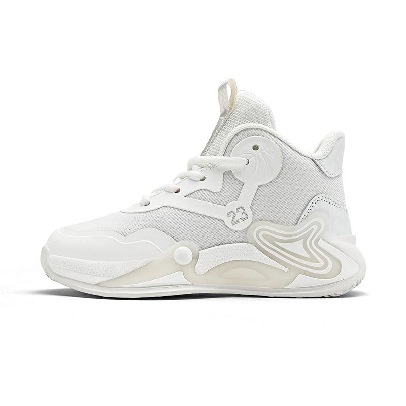 Frühling und Sommer Neue Mesh Atmungsaktive Rutschfeste Jungen Verschleiß-beständig Bequeme Weich-sohle Basketball Schuhe Reibung