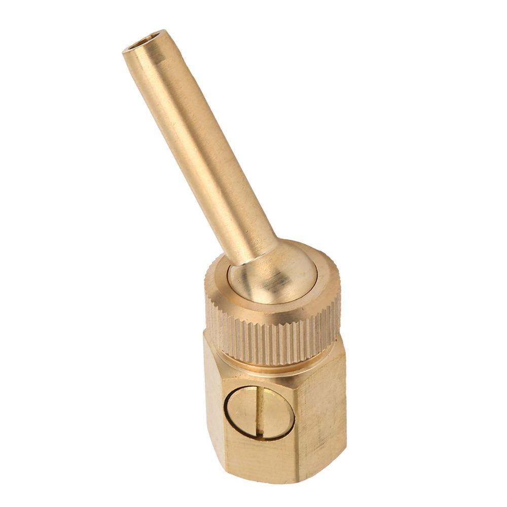 Gold Landscape Nozzle Brass Pond Sprinkler Durable Fountain Direction Jet  Landscape Design