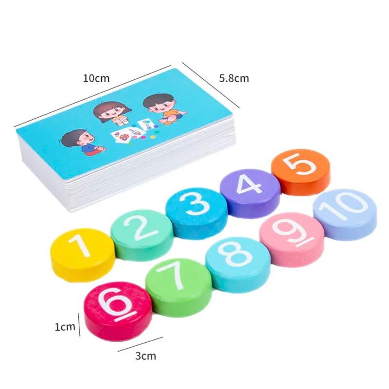 Mathematical Addition Subtractio Cards For Early Childhood Education Cards For Children's Enlightenment And Intellectual Toys