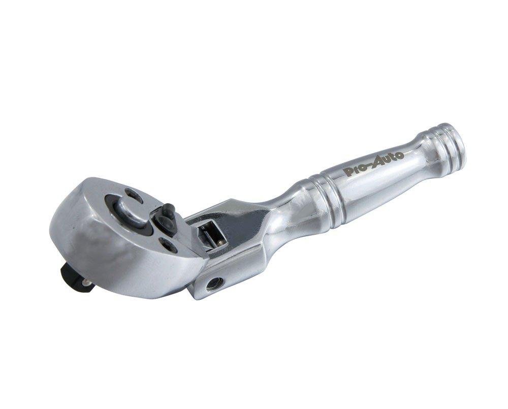 

Гибкий укороченный трещоточный ключ Pro-Auto 1/4 (6,35) Доктор. SFR-722