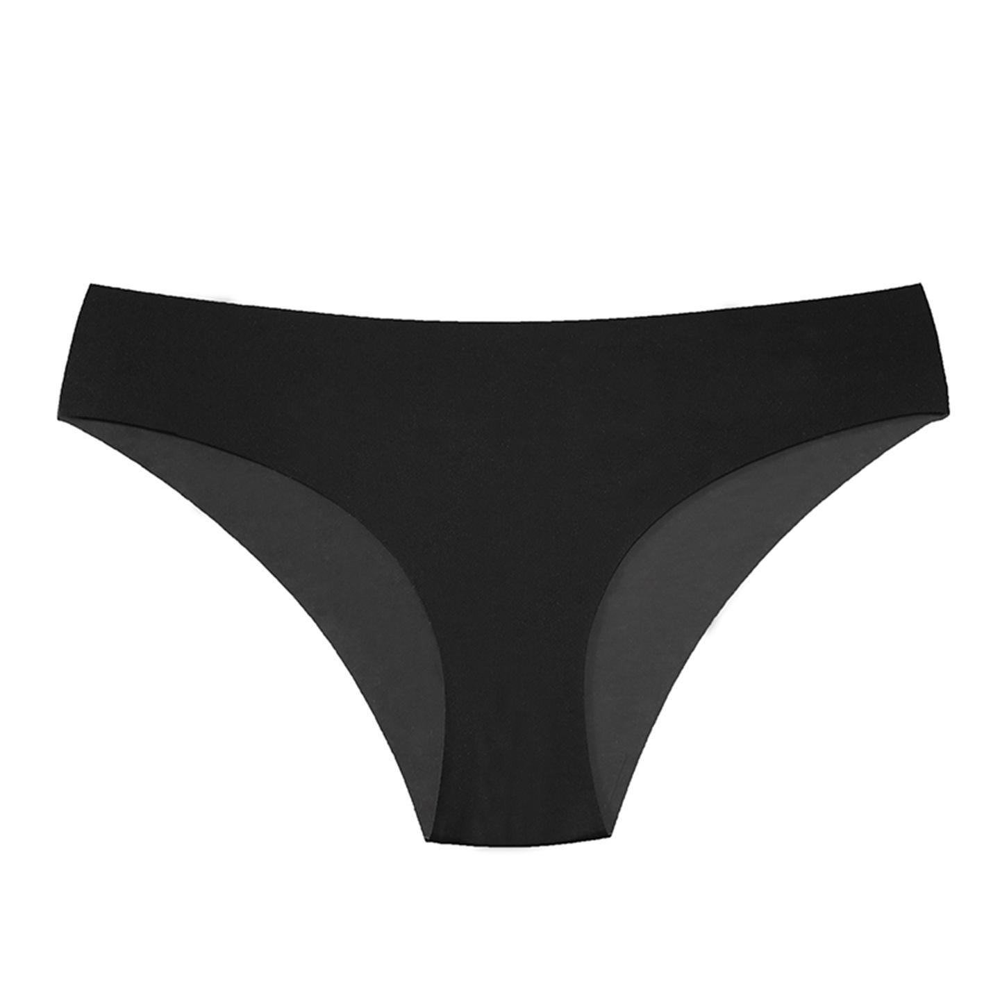 Plus Size Seamless Women s Sports Yoga Underwear - Comfortable, Breathable, Low-rise Briefs Small