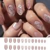 French False Nails Pink Nail Tips Manicure Press On Nails  DIY