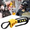 Adjustable Rubber Strap Wrench Jar Opener Accessory Portable Belt Plumbers Spanner Versatile