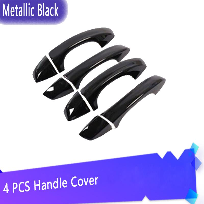 Chrome Car Door Handle Cover Trim For VW Volkswagen Sharan MK2 7N 2010~2022 ABS Set Chromium Styling Exterior Parts