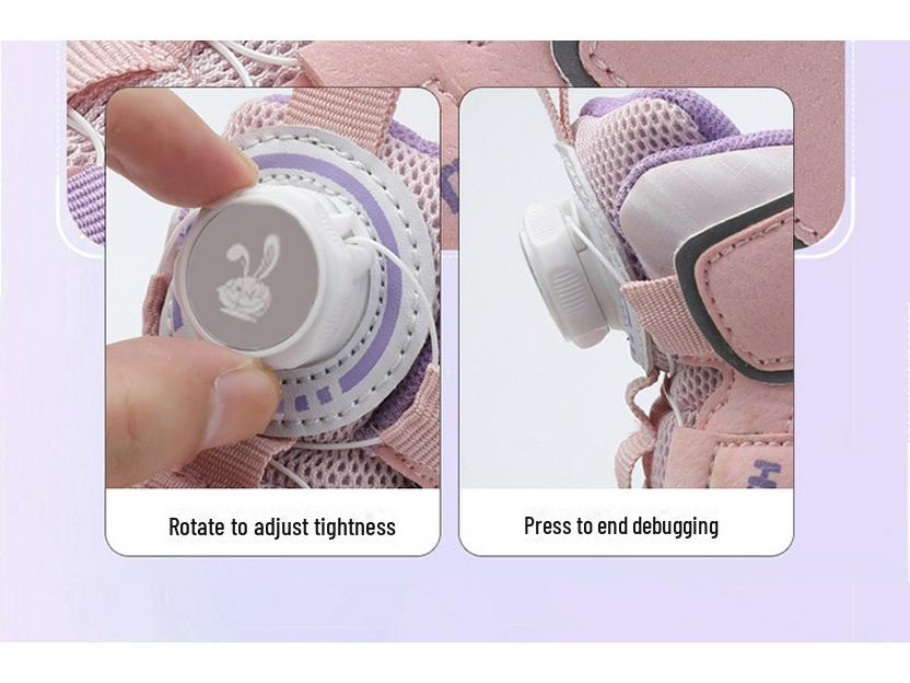 Children's Double-Wheel Deformation Roller Skates for Girls and Boys