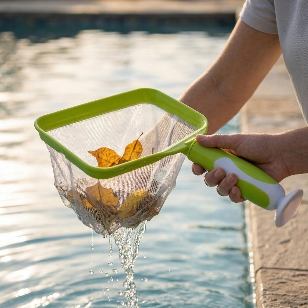 Swimming Pool Cleaning Net Fishing