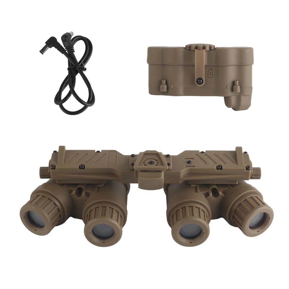 GPNVG 18 Tactical Helmet Binocular Model No Function Military Dummy Binoculars Airsoft Hunting Tactical Binoculars Movies Props