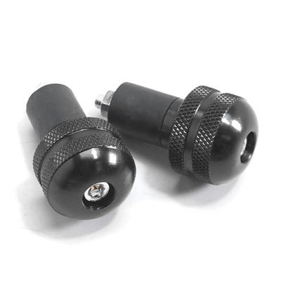 PrimeBlis 2pcs Handle Bar End Caps for Motorcycles Handlebar Grip Caps Aluminum Motorcycle Handlebar
