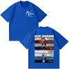 Alex Warren 2026 Tour Album Print T-shirt Unisex Mode Katoen Los Casual Oversized Korte Mouw Dames En Unisex T-shirt
