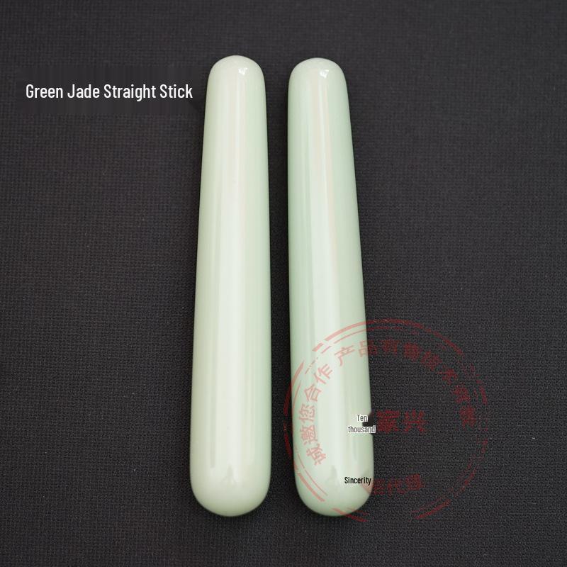 Jade Gua Sha Fish-shaped Face and Body Scraping Board - Transparent Crystal Acupressure Massage Tool.