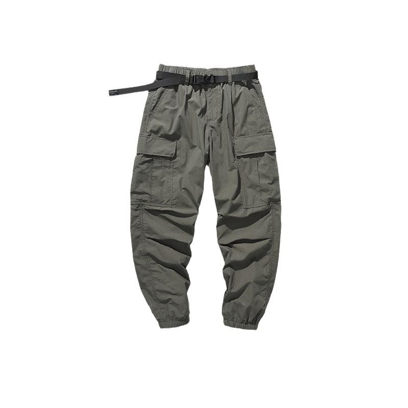 Overalls Men's Spring and Autumn New Trendy Brand Multi-pocket Loose Casual Pants Fashion Ruffian Handsome Outdoor Leggings