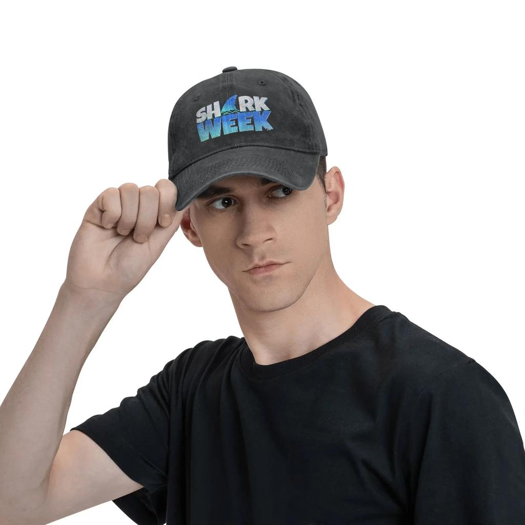 Shark Lover 2025 Ocean Casual Baseball Cap Sun-Proof Outdoor Gym Snapback Cap Couple Women Funny Baseball Caps