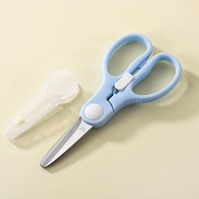 Portable Baby Food Scissors with Clip