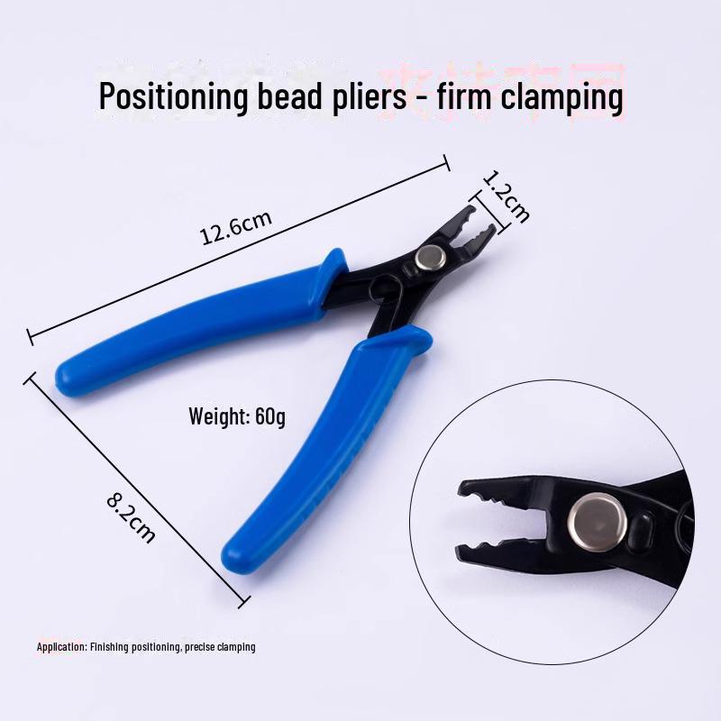 DIY Jewelry Needle-Nose Pliers: Handmade Accessory Tool for Bracelets, Necklaces, and Pearl Stringing.