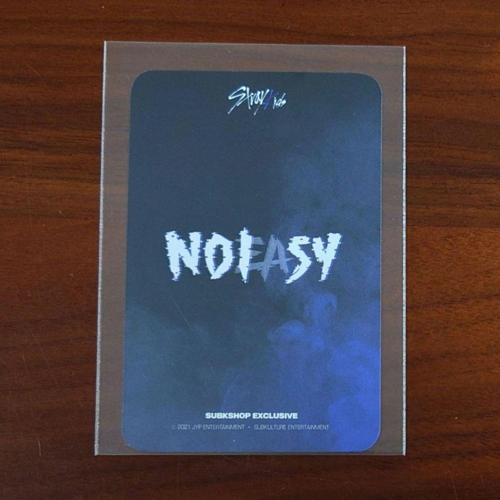 [USED] Stray Kids NOEASY subk trading card Reno