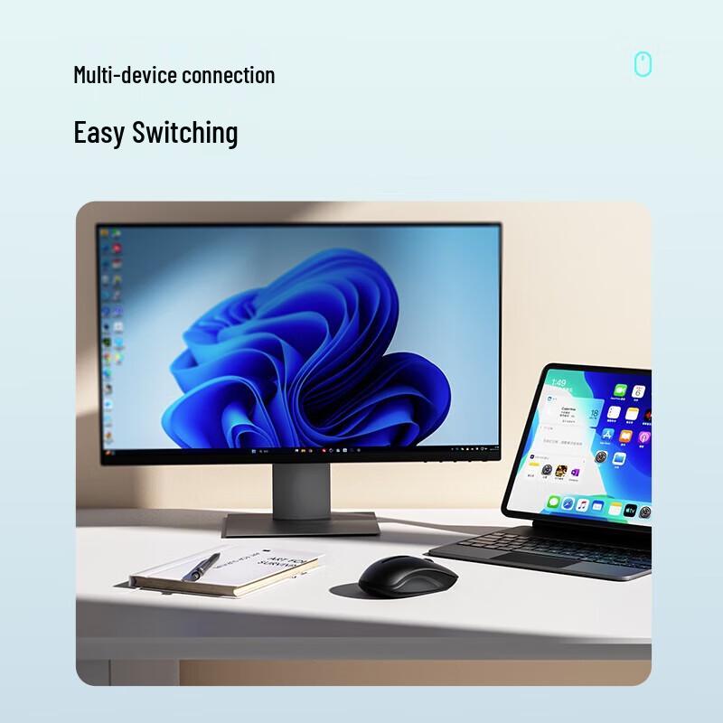 Rapoo M350G Wireless/Bluetooth Multi-Mode Office Mouse