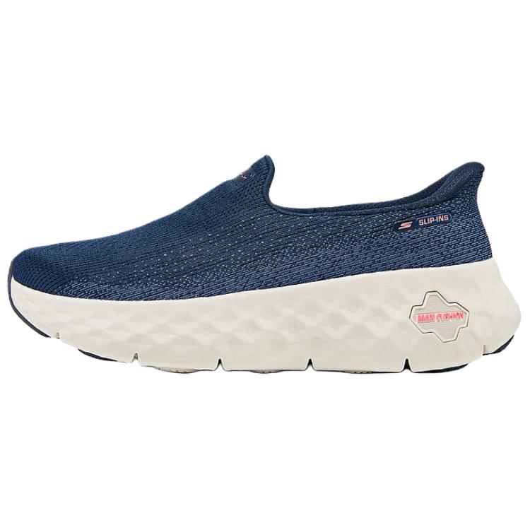 Skechers Go Walk Удобные Прочные Обувь для ходьбы Легкая Дышащая Амортизация Низкие Женская кроссовка Темно-синий 126034-NVPK 35