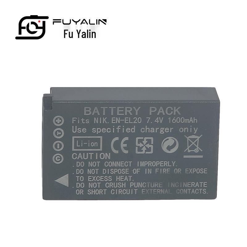 EN-EL20 Battery for Nikon Coolpix A, J1, J2, J3, S1, AW1, V3 Mirrorless Cameras