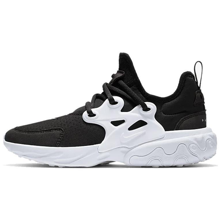 (GS) Nike React Presto Black White Kids BQ4002-001 EU 37.5