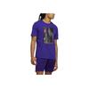 Adidas Tmac 25th Anniversary Character Print Round Neck T-Shirt Men Tops Blue HS8516